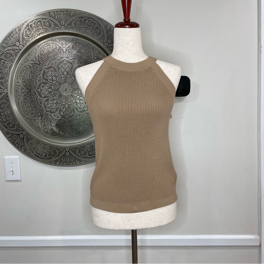 & other Stories Tan Sleeveless Top- Size L